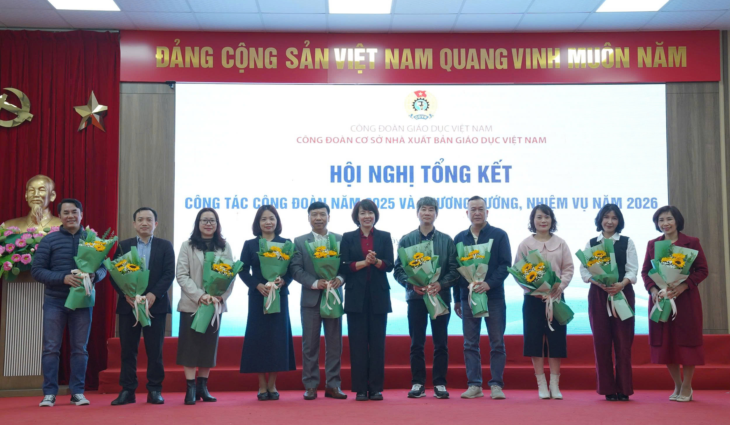 Công đoàn Nhà xuất bản Giáo dục Việt Nam tổng kết công tác năm 2025, định hướng nhiệm vụ trọng tâm năm 2026